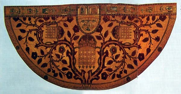 Plášť Henryho VII. - anglického krále žijícího v letech 1457-1509. V+A Museum (?)