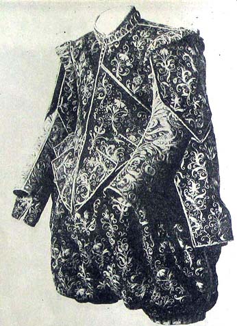 Clothing of Gustav Adolf, from 1620, In:Ubiory v Polsce, Gutkovska-Rychlewska