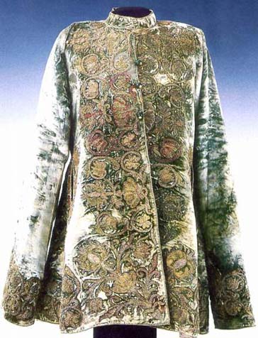 Mužeský kabátec, z roku 1620, Magyar Nemzeti Muzeum, Helikon Kiado, foto: Dabasi Andras
