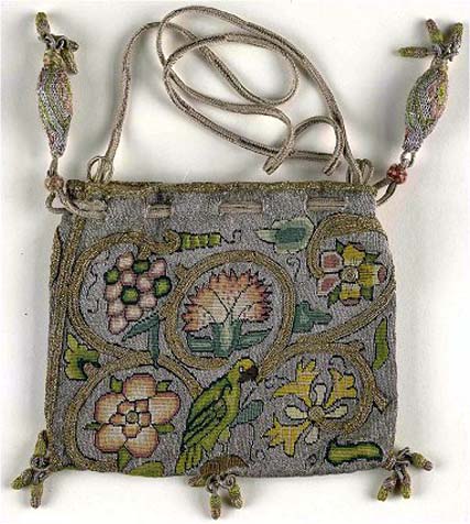 Sweet bag z muzea Viktorie a Alberta, Londýn pochází  z třetí čtvrtiny 16. století.