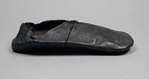 English shoe from 1530-1545, Los Angeles County Museum of Art