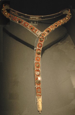 Belt from 14th century located now in Musee National du Moyen Age, Clunny