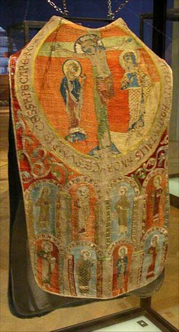Dalmatika z 13. století, Museum fur Angewandte Kunst, Vídeň