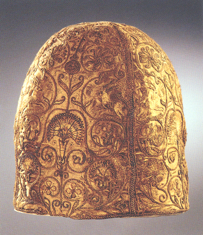 Klobouk z přelomu 16 a 17.století. Muzeum Narodowe v Szczecinie.