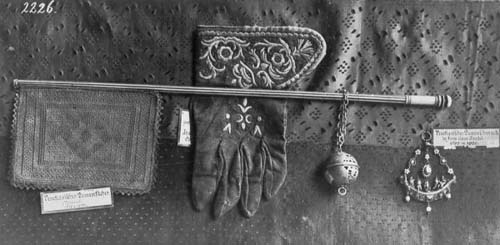 Clothing accessories from the 16th century, made in 16th century. Bayer National Museum, Munich