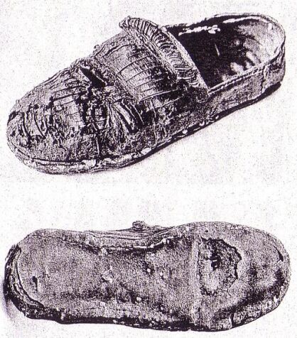 Shoe, 1500-1520, Museum Alpirsbach, Textil und Lederfunde