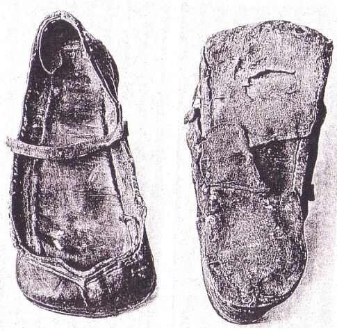Shoe, 1500-1520, Museum Alpirsbach, Textil und Lederfunde